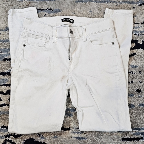 W13 EXPRESS ULTIMATE STRECH LEGGING WHITE - Picture 5 of 6